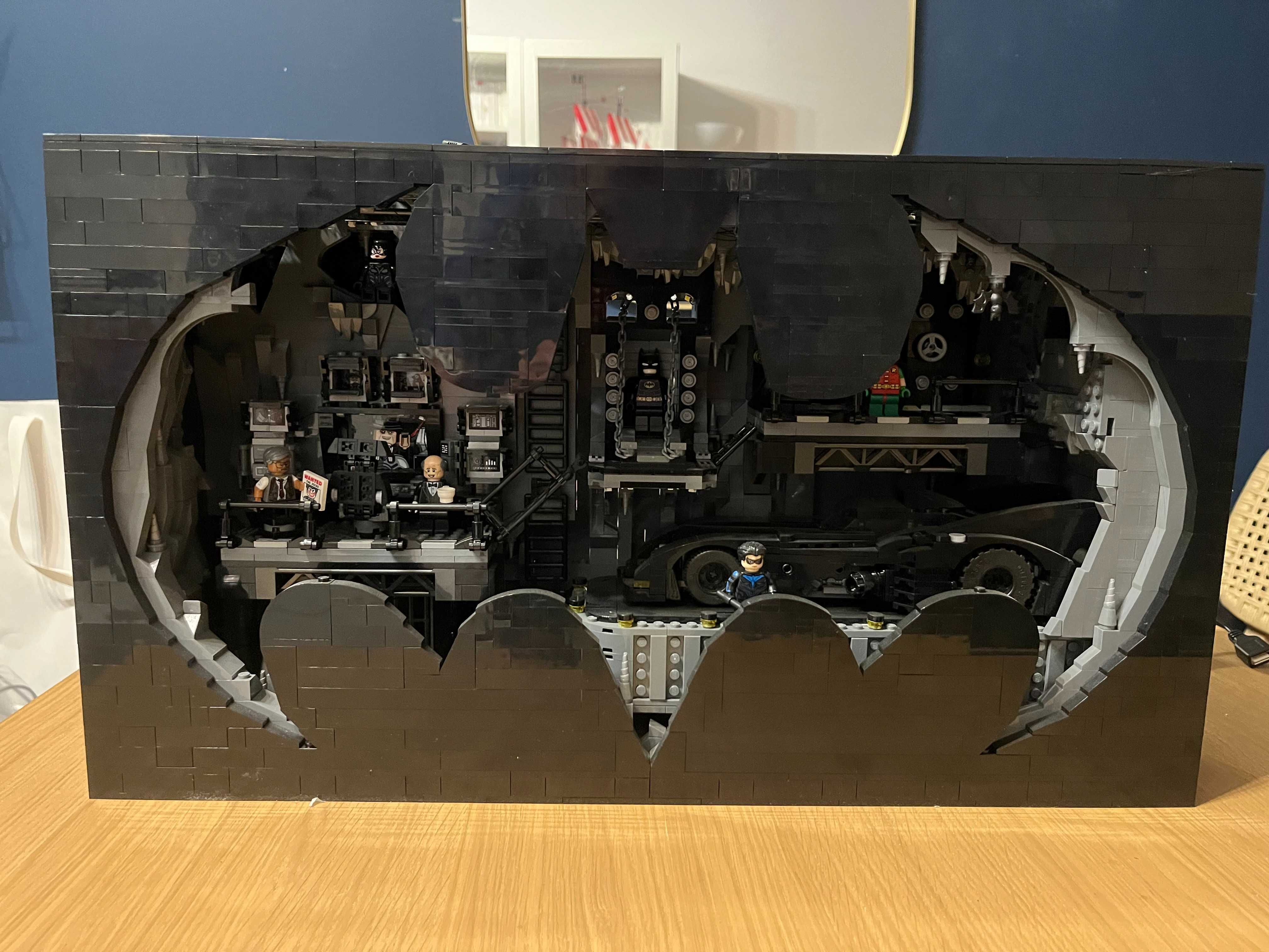 LEGO DC Batman 76252 Jaskinia Batmana w ramce+LEDy
