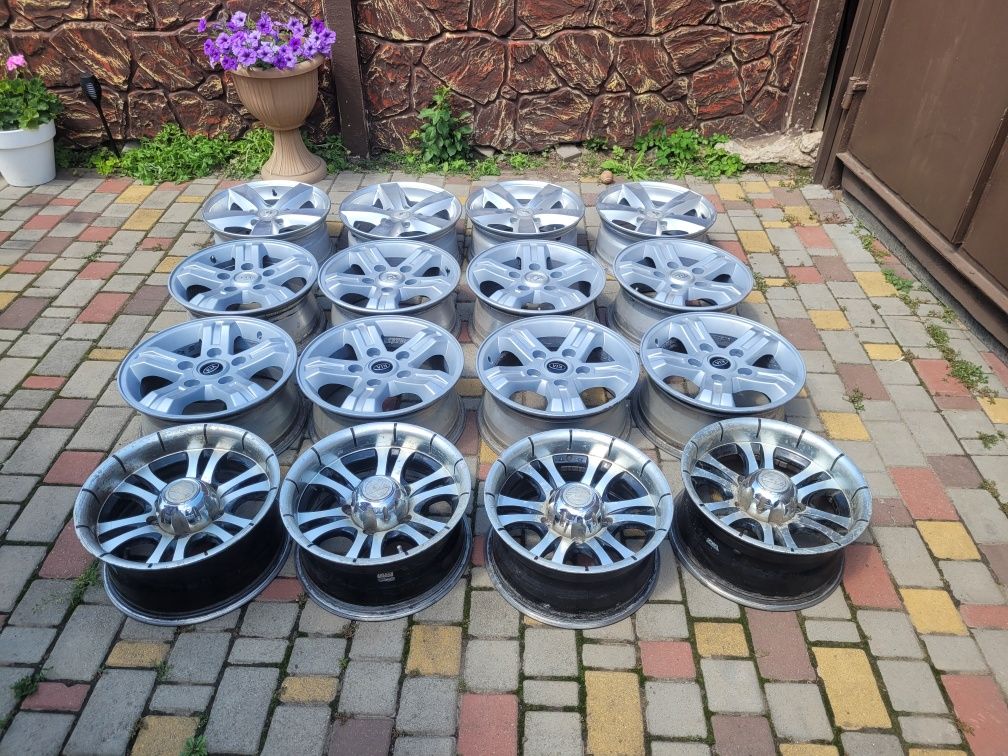 Диски,колеса,поштучно УАЗ, Кіа,Нива 5x139.7 R15,R16