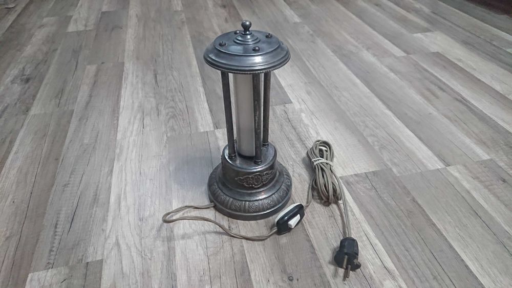 stara kolekcjonerska lampa latarnia sprawna PRL unikat