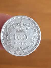 moeda em prata D Manuel 1909