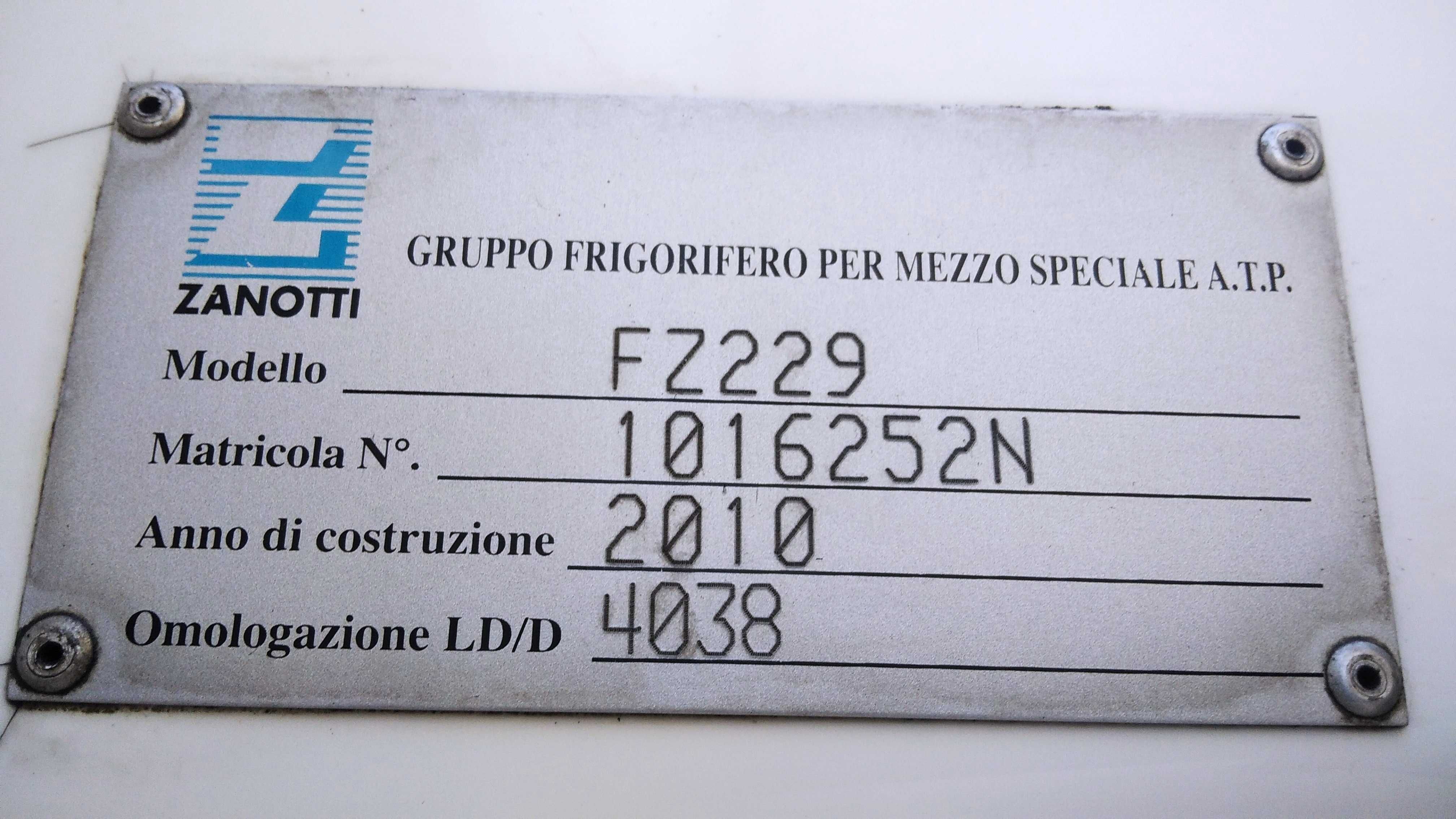 AGREGAT CHLODNICZY ZANOTTI FZ229 Fiat Ducato Boxer Jumper 06-