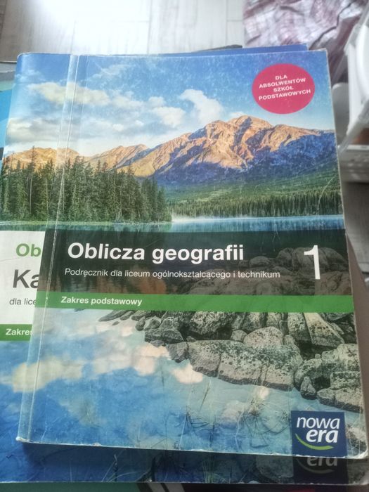 Oblicza geografii kl 1 zakres podstawowy+ gratis karty pracy