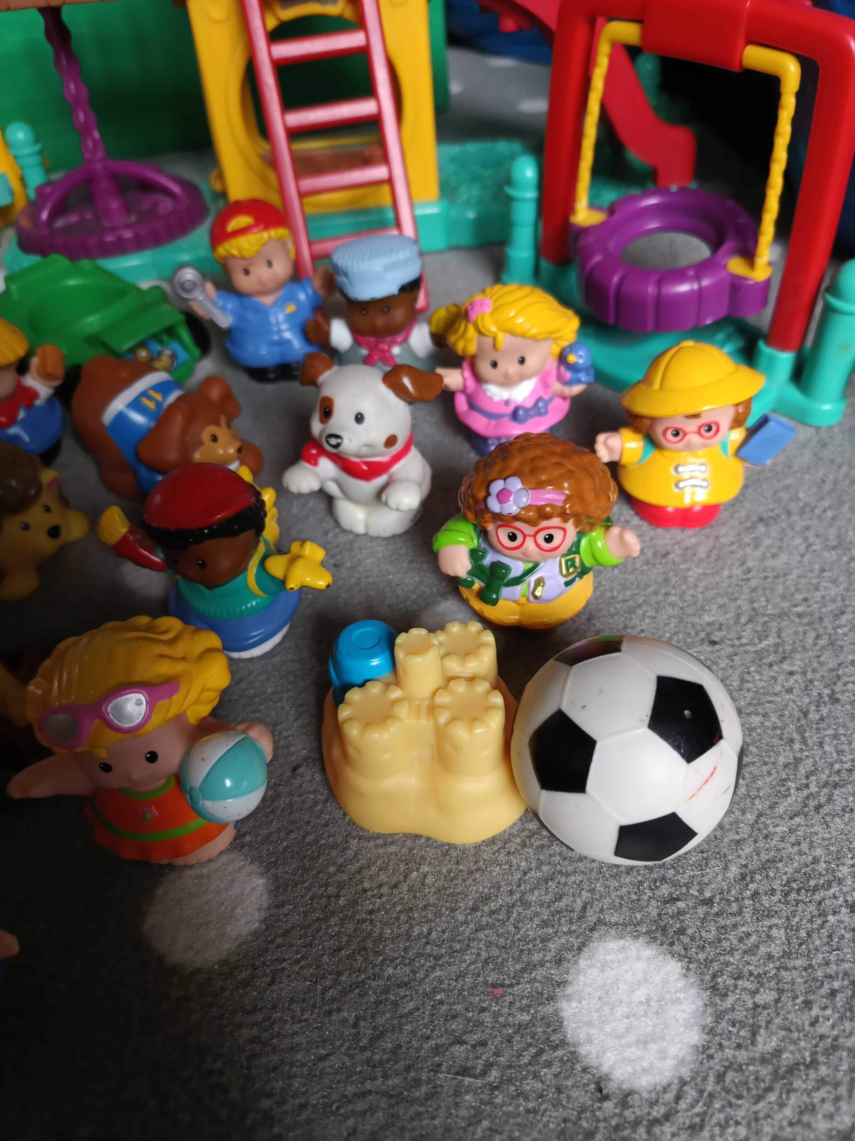 Little People plac zabaw mechanik figurki Fisher Price
