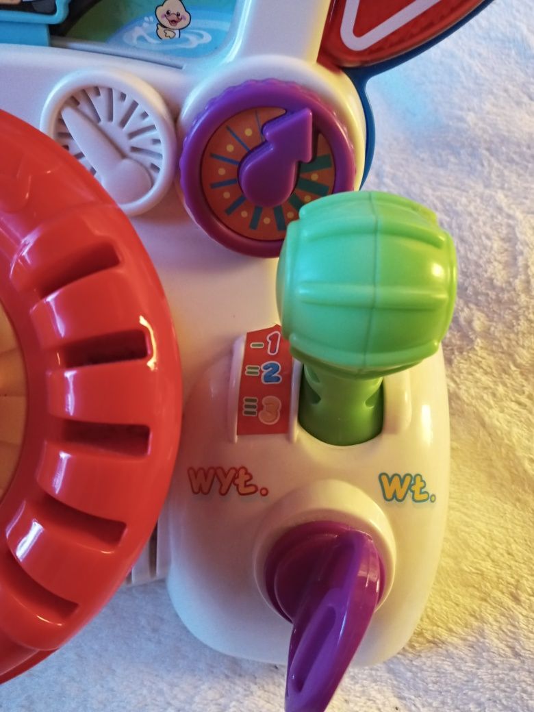 Interaktywna zabawka fisher price pierwszy samochod