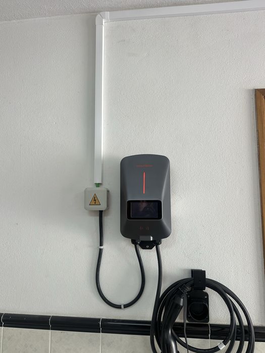 Instalação de carregador eletrico