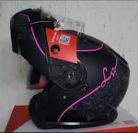 Capacete LS2 FF908 Strobe II Lux Black / Pink Matt ( NOVOS )