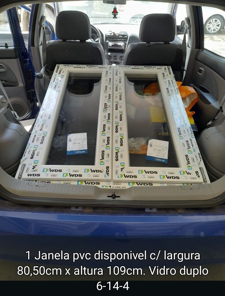 Janela Nova PVC com corte térmico