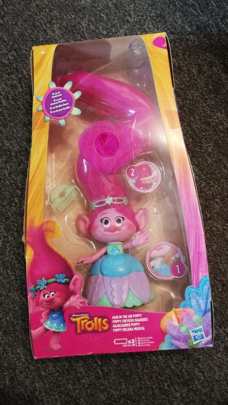 Lalka Trolls Poppy, Hasbro C1305