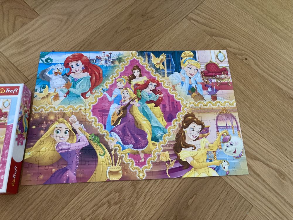 Zestaw puzzli Kraina Lodu, Disney Księżniczki