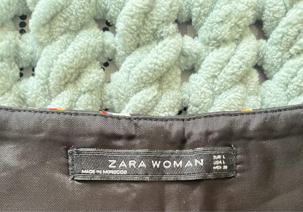 Міні спідниця ZARA на блискавці