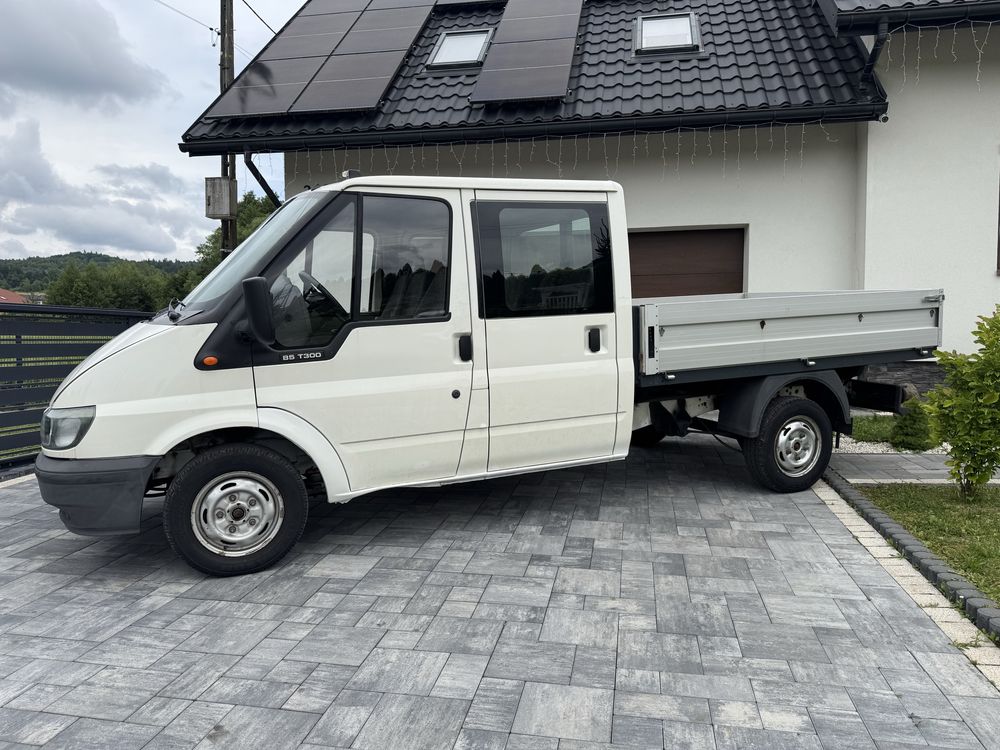 Ford Transit 6-OSOB /skrzyniowy z Niemiec /262.000 Km