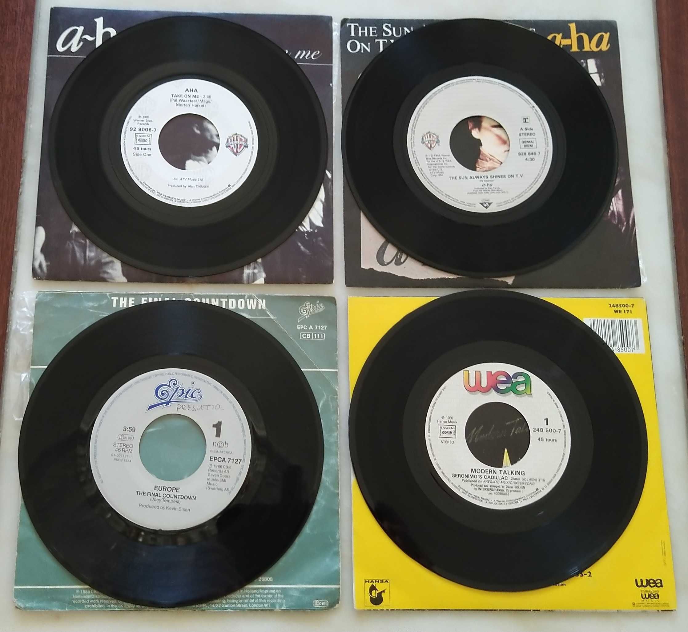 Discos vinil a-ha, Modern Talking, Europe