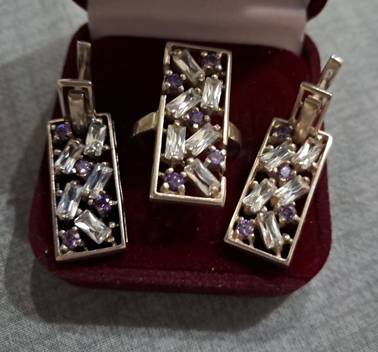 Срібний комплект 925пр