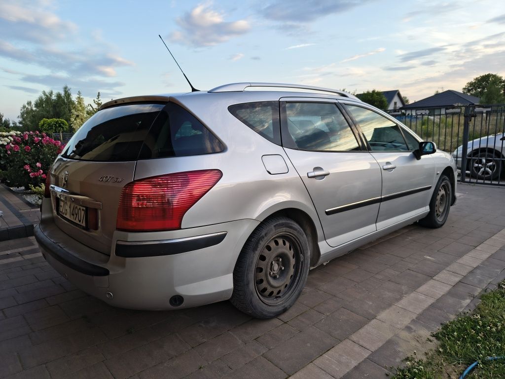 samochód osobowy peugeot 407 sw 2.0 benzyna lpg