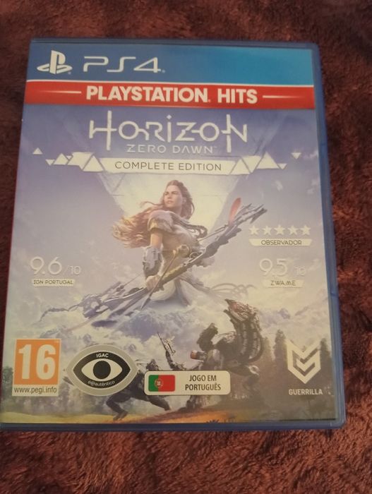 Vendo jogo Horizon zero dawn complete edition ps4