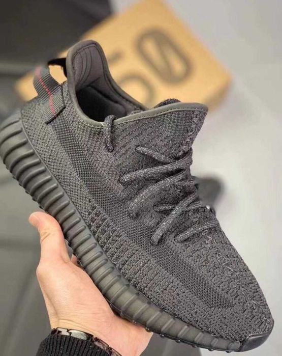 ButyDamskie‍ adidas‍ Yeezy‍ Boost‍ Black‍ Uniseks Roz.43