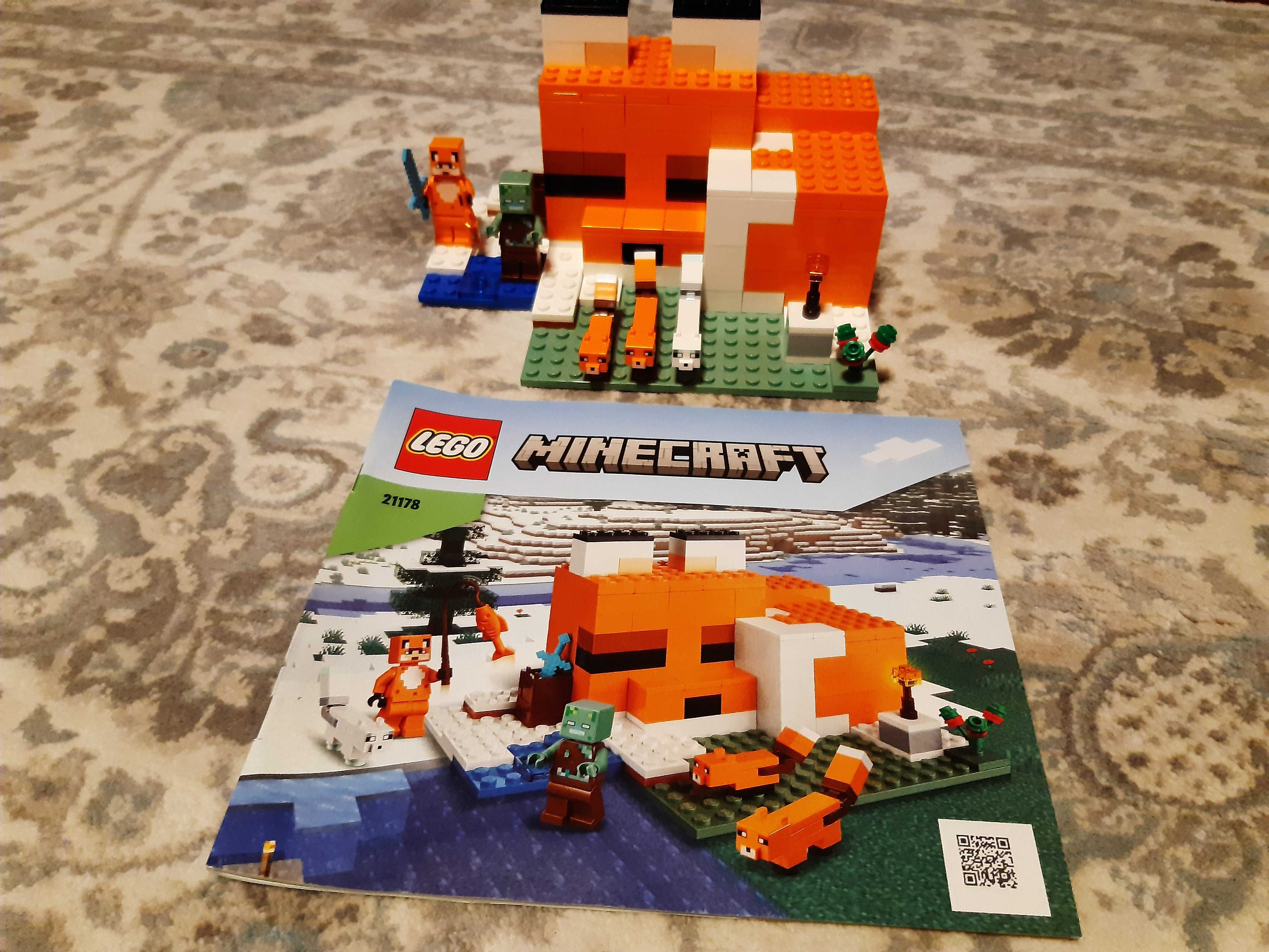 LEGO MINECRAFT 21178 Siedlisko lisów