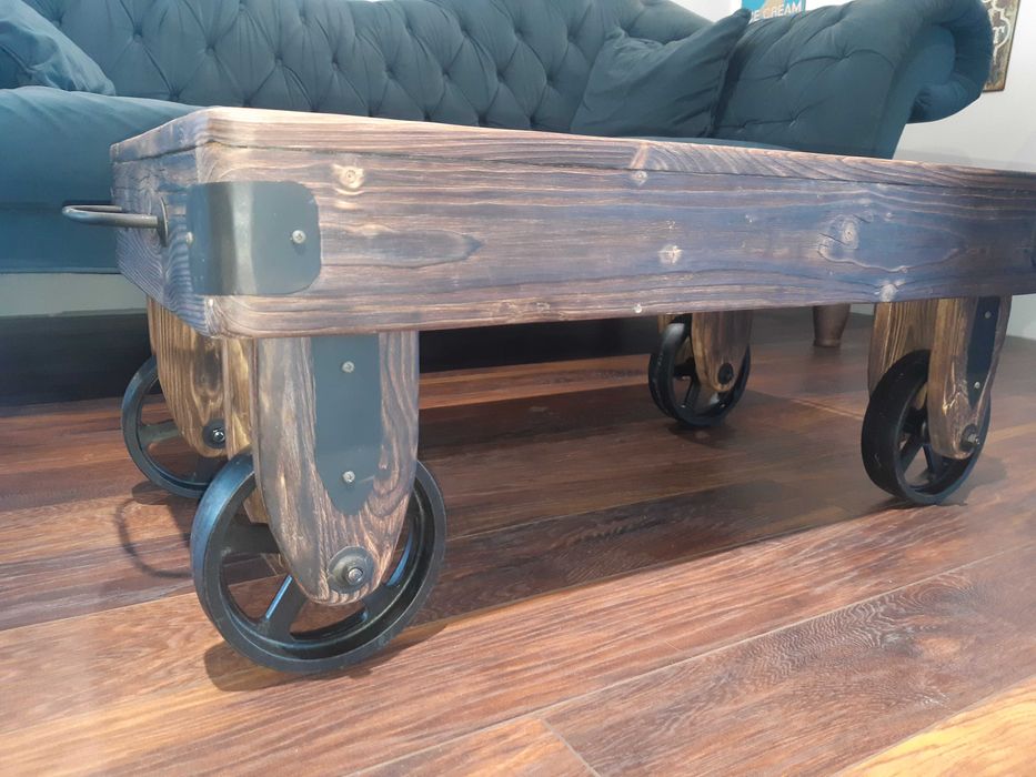 Stolik industrialny,loft