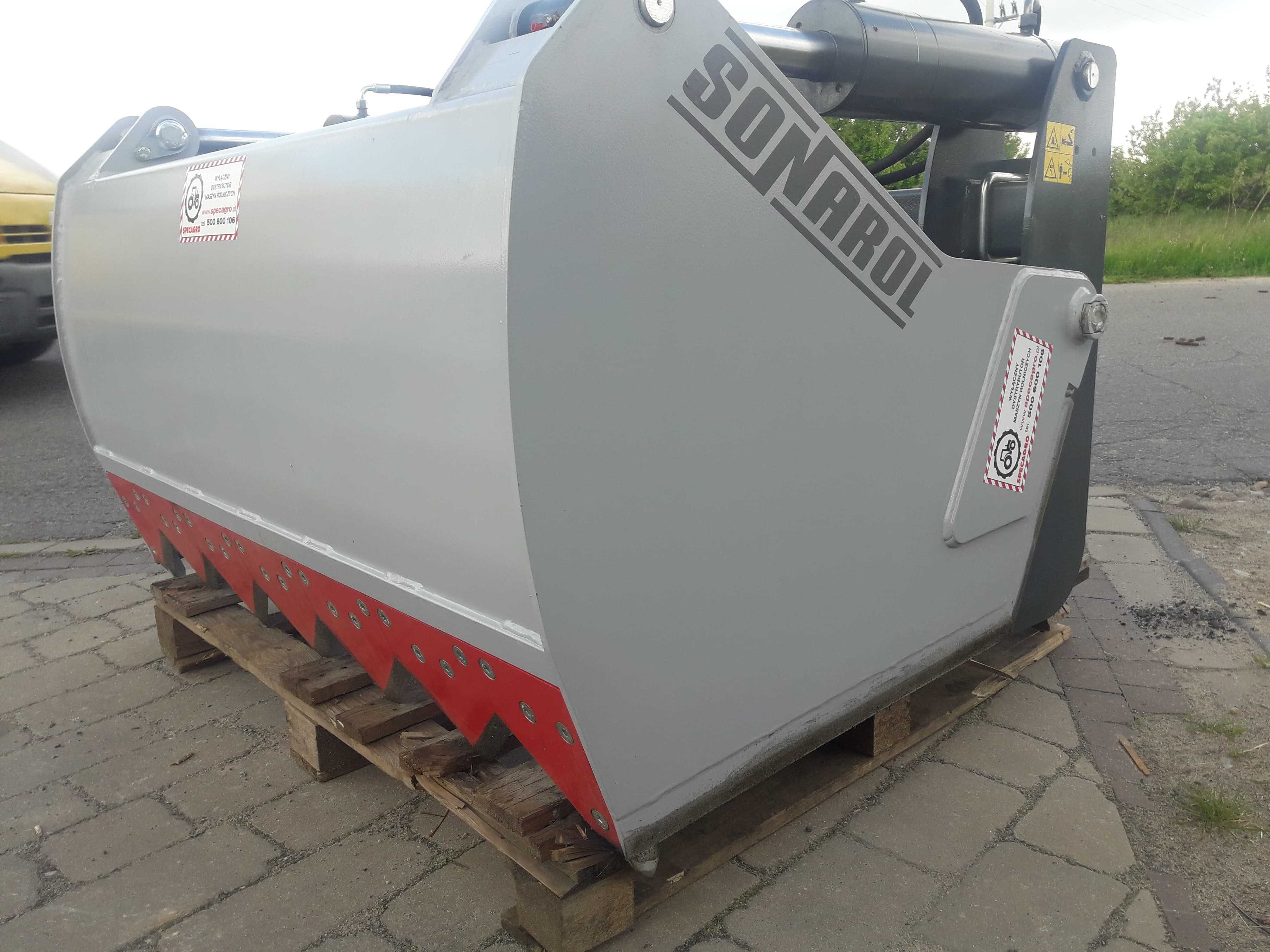 Wycinak kiszonki rozcinacz bel ! 3w1 combi sonarol