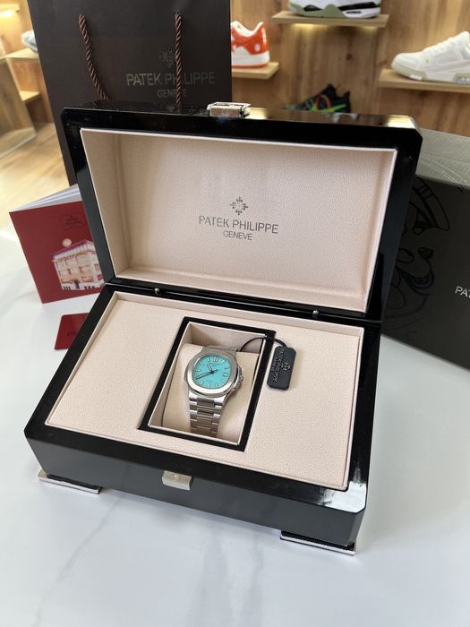 ‼️Знижка‼️ Годинник Patek Philippe Nautilus 40mm Tiffany Silver
