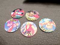 Tazos STREET FIGHTER, com cerca de 25 anos