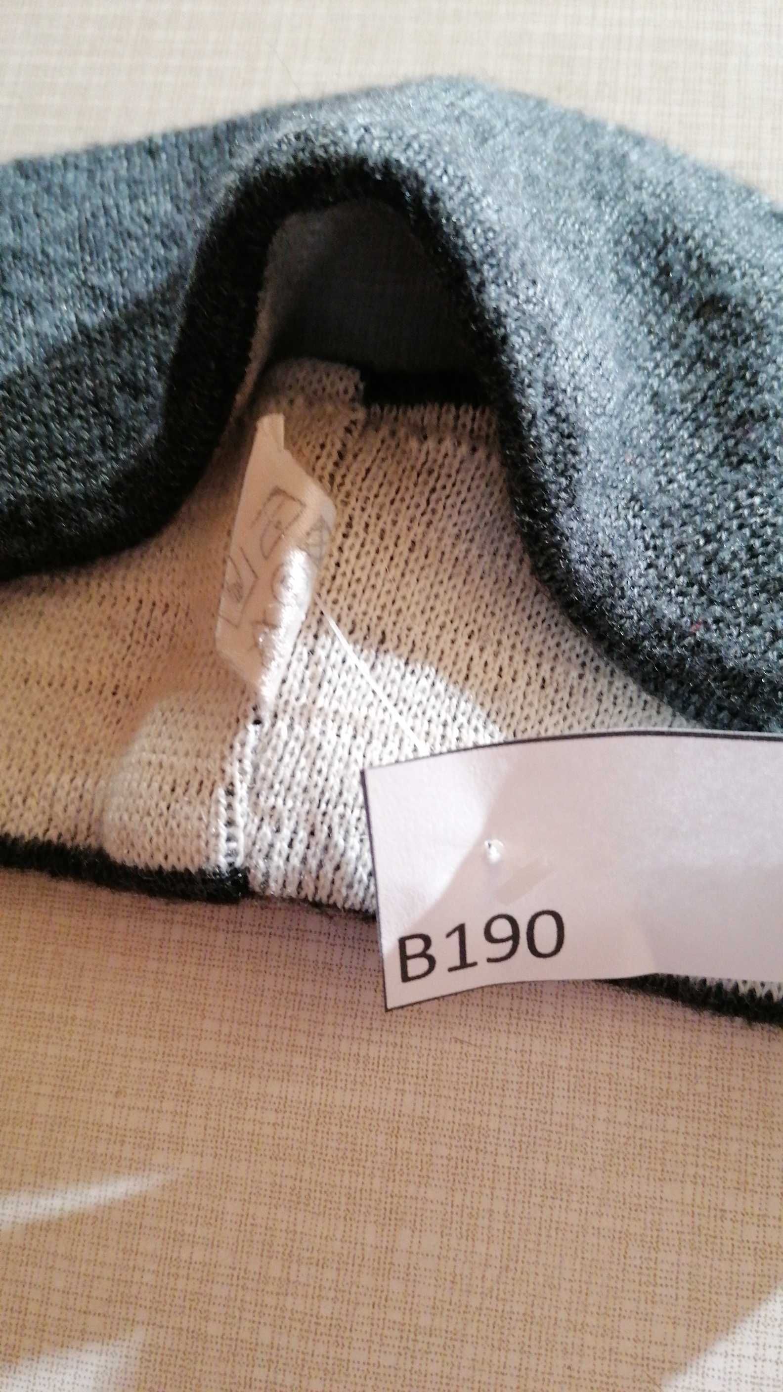 B/190 Opaska ciepła szara