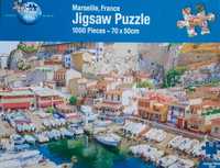 Puzzle World -  JIGSAW Puzzle Marsylia Francja
