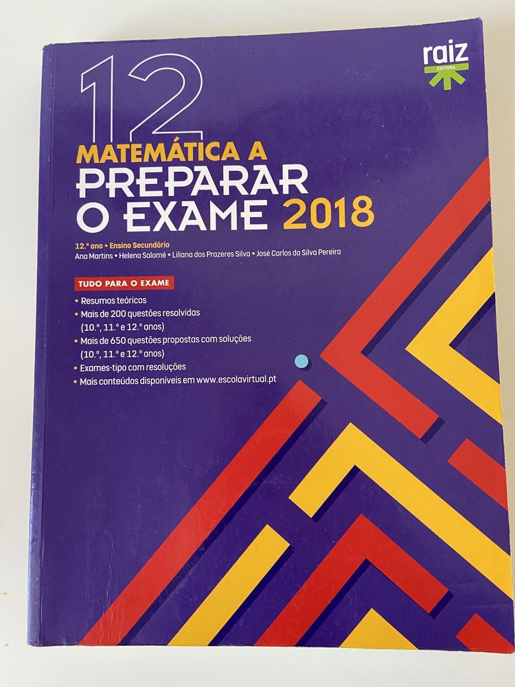 Livro de preparação de exame Matemática A