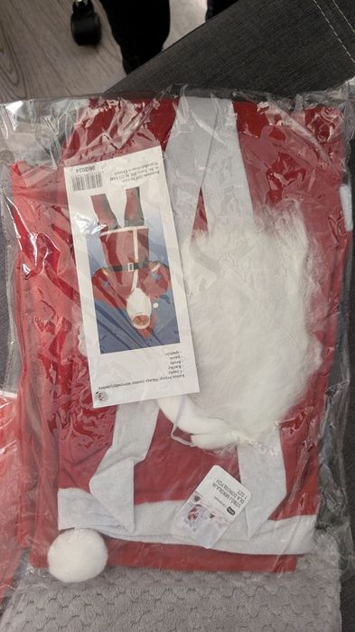 Strój Świętego Mikołaja rozmiar uniwersalny