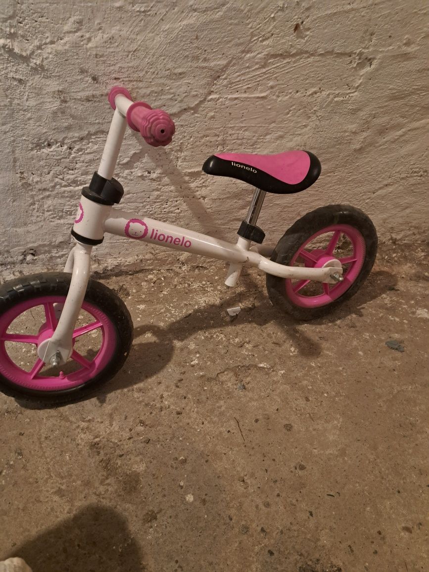 Rowerek biegowy dla Dziewczynki