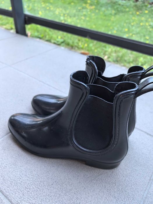Kalosze damskie czarne r. 41