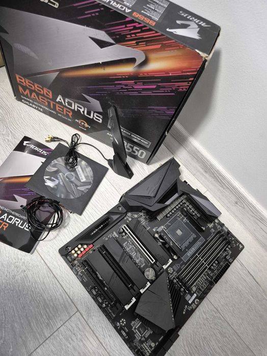 ТОП-ЖИР AM4 материнка Gigabyte B550 AORUS MASTER в ідеалі. Trade-IN