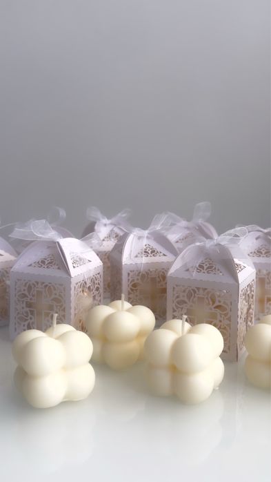Бонбоньєрки/ воскові свічки /Подарки (компліменти) гостям/ботоньерки