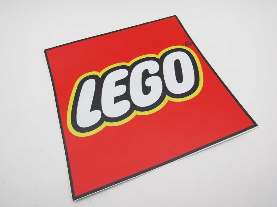 Lote de 2 Autocolantes Originais 80's/90's LEGO 15x15cm + 22x22cm
