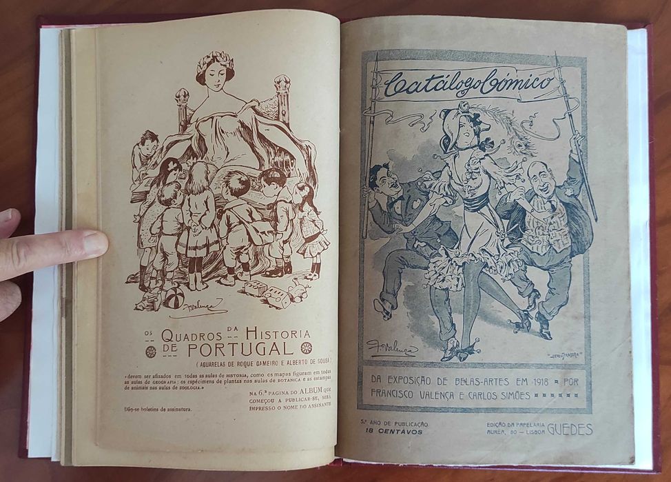 Catálogo Cómico da Exposição de Belas Artes (1914/1924)