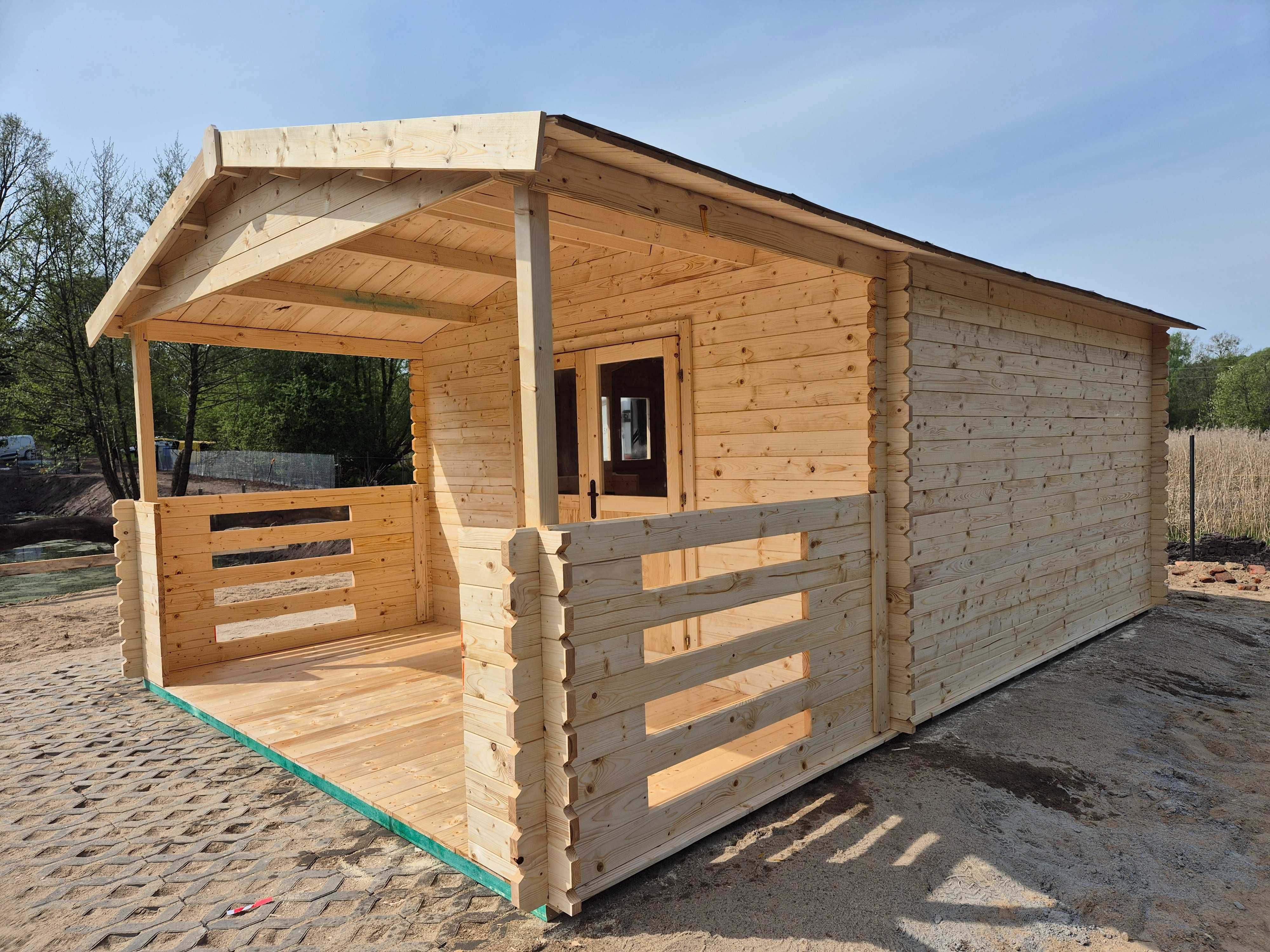 dostępny od ZARAZ domek letniskowy na ROD z TARASEM 6x4*24 m2*BALIK 34