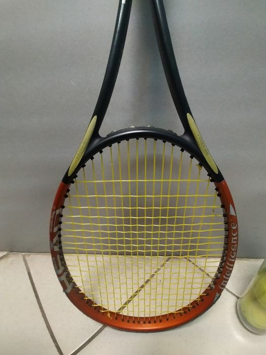 Ракетка для великого тенісу та м'ячі