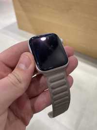 Apple watch 6 44mm silver бу