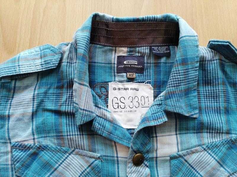 G-STAR RAW koszula damska w kratę rozmiar XS