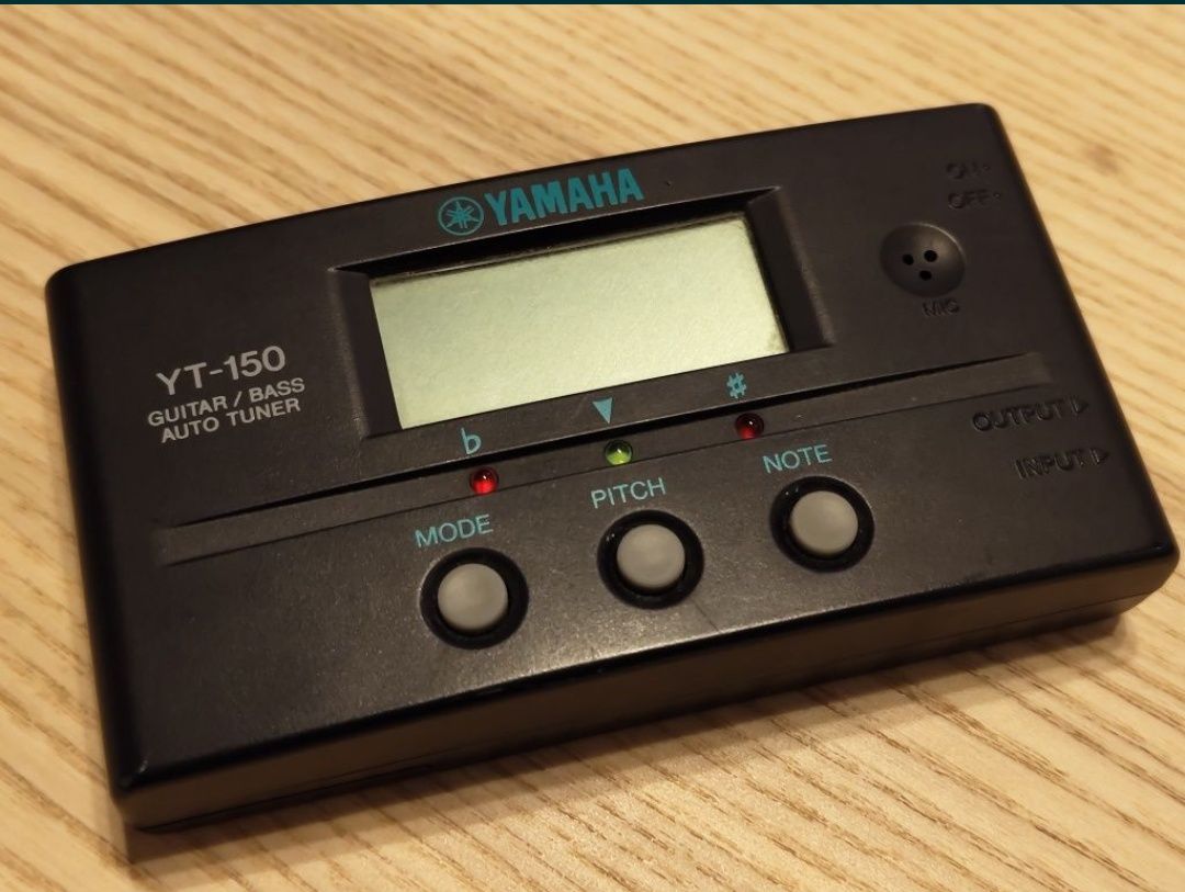 Tuner gitarowy Yamaha YT-150

Automatyczny tuner do gitar
Można