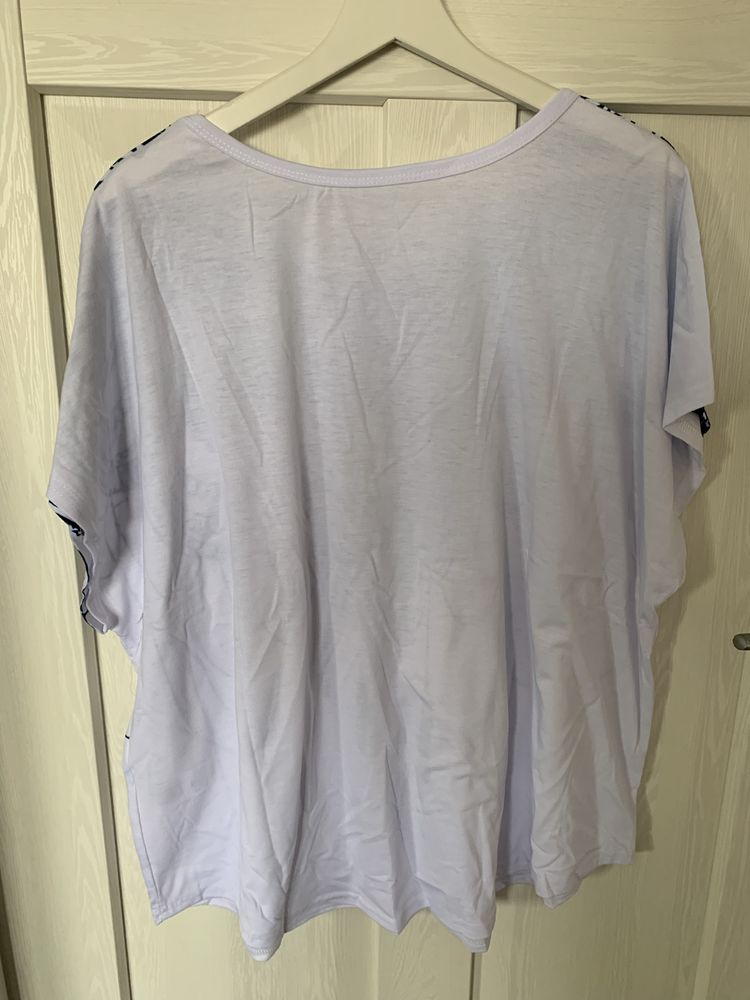 T-shirt bluzka na wiosnę nadruk łapacze snów rozmiar 50