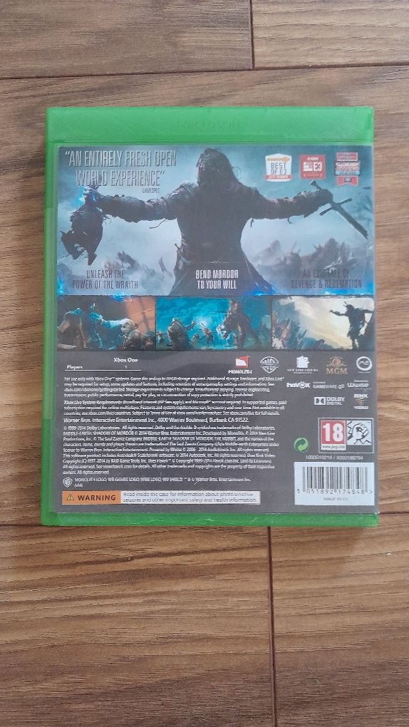 Shadow of mordor xbox one