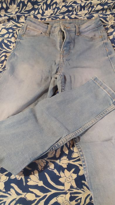 Calças Bershka skinny high waist