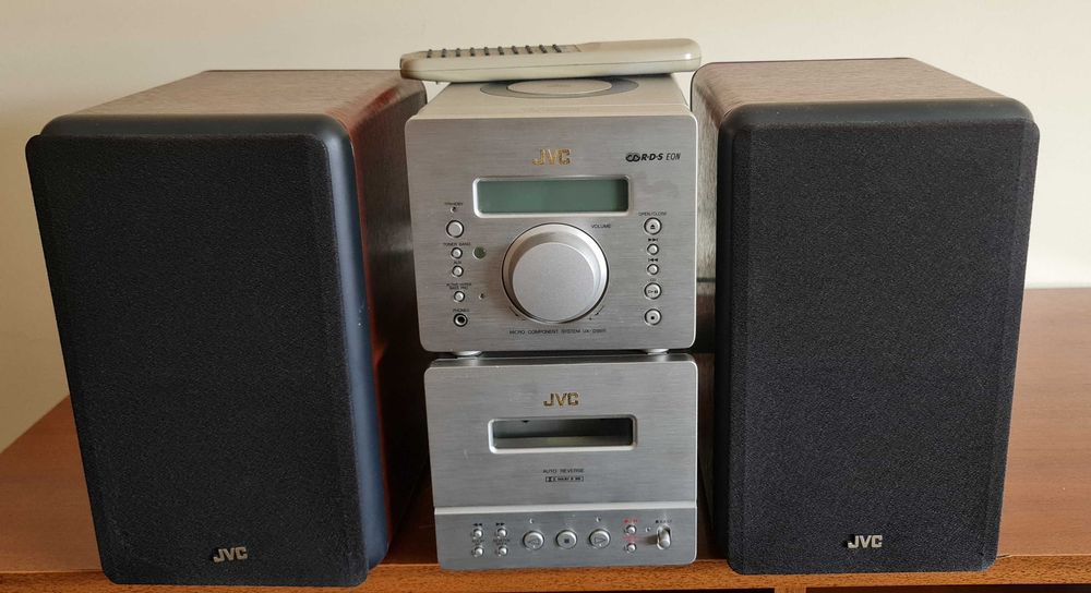 JVC UX - D99 RGD RDS EON + JVS CD + 2 colunas 30W/4 OHM