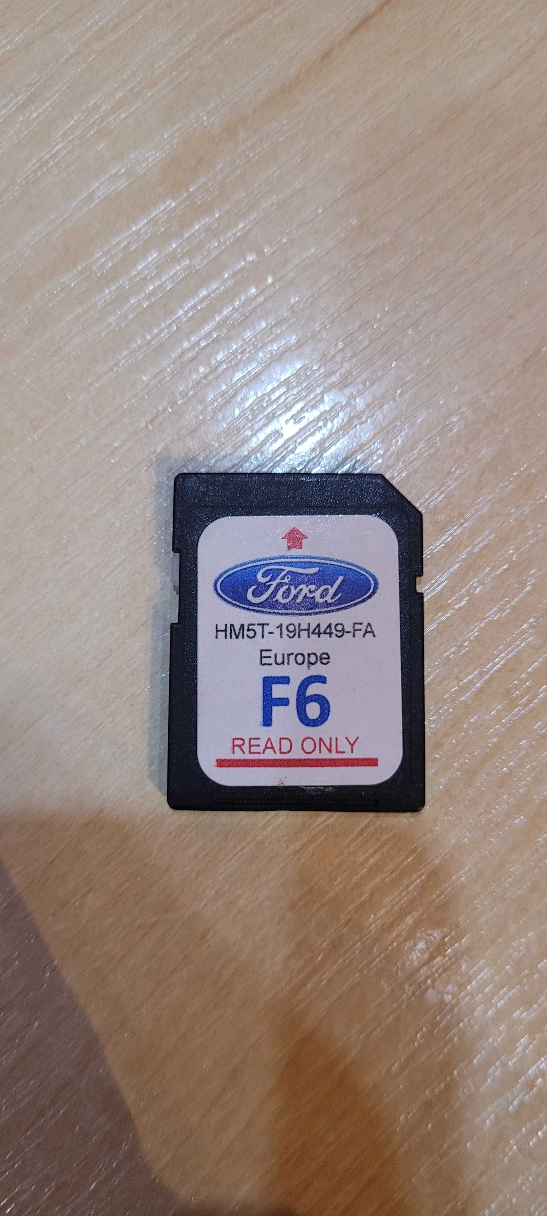 Karta nawigacji mapa  ford