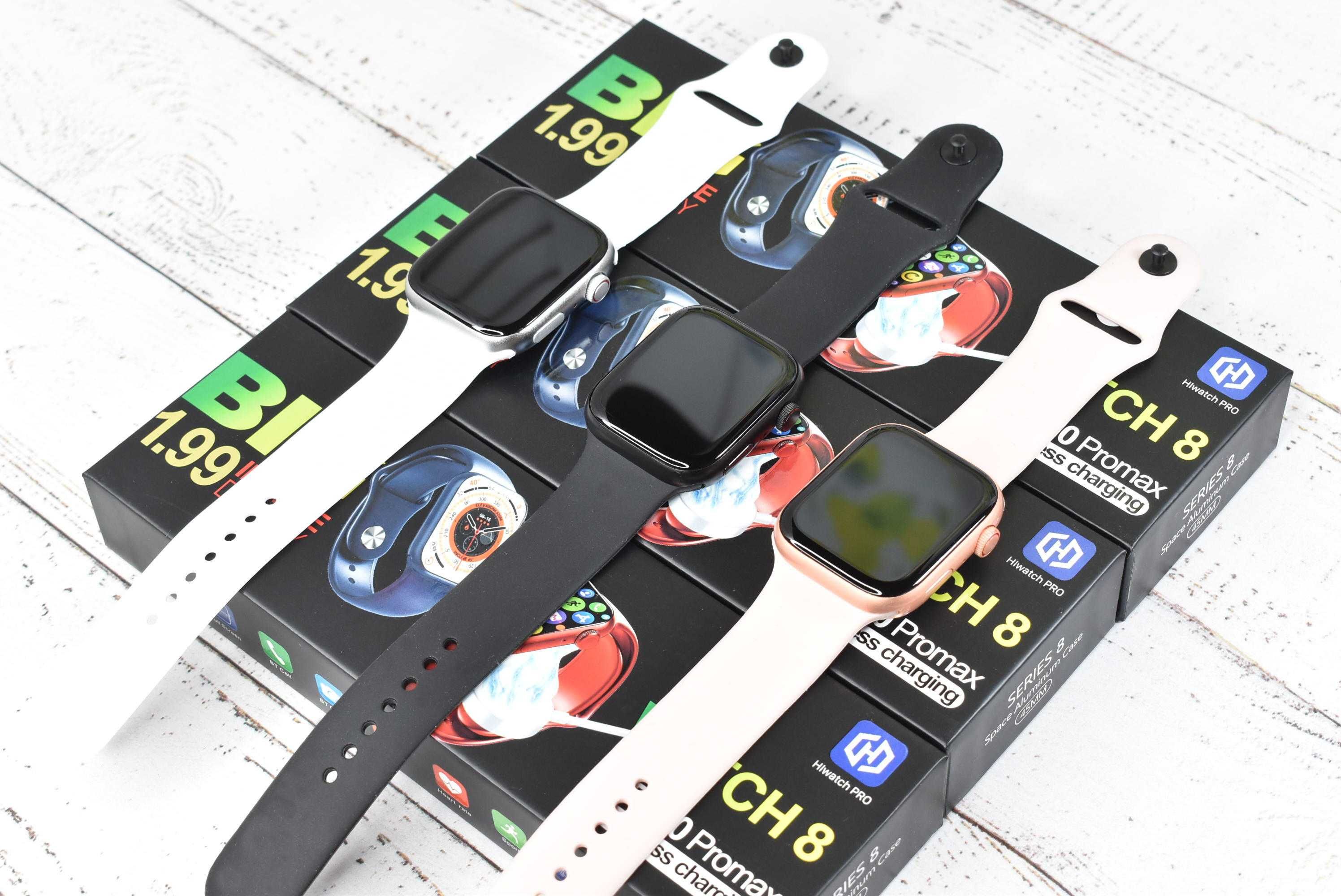 Смарт годинник Т800 Promax Smart watch Білий