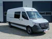 Mercedes-Benz SPRINTER MAXI BRYGADÓWKA 9 OSÓB OBROTOWE FOTELE SESORY KAMERA COFANIA NR. 101  homologacja ciężarowa, zabudowa 9 osobowa, klimatronic, sensor, nr.101