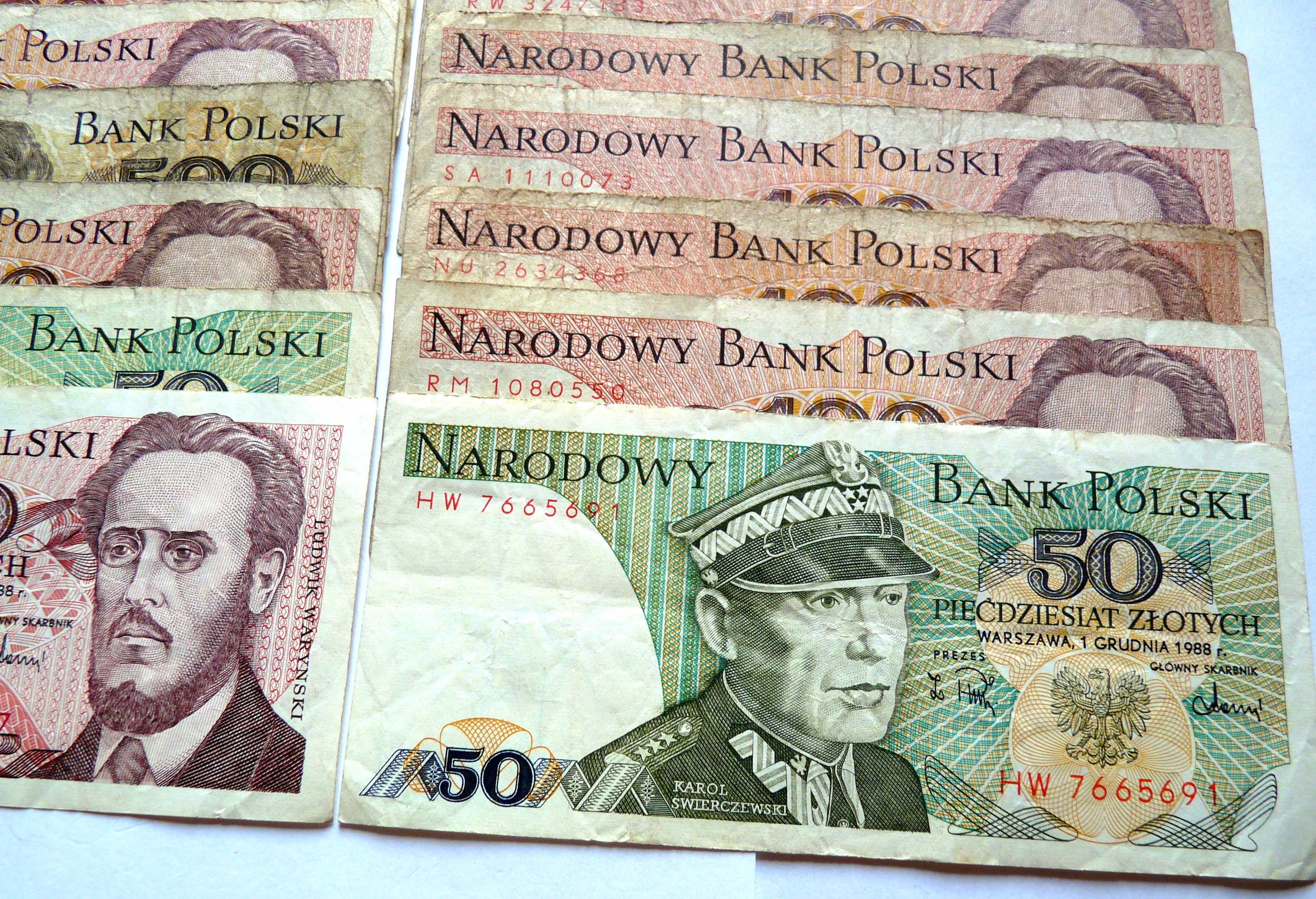 Zestaw banknotów PRL nr 4