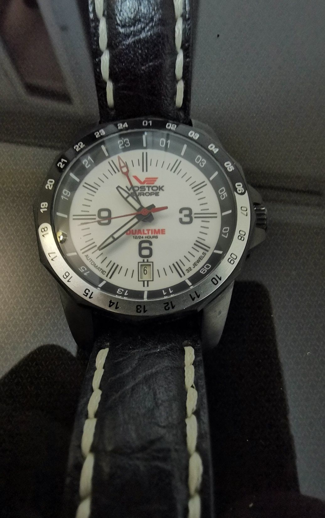 Relógio automático Dual Time VOSTOK