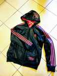 Adidas bluza damska różowe kamienie Oversize